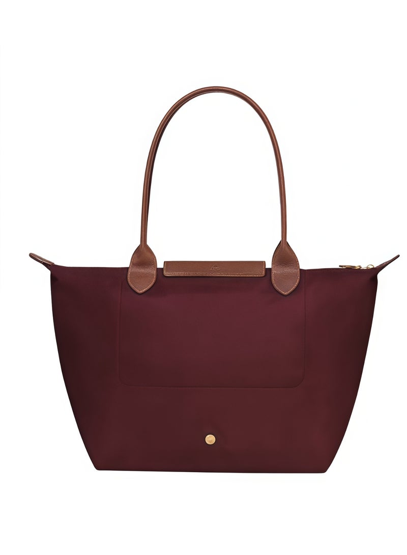 Longchamp Women's Medium Tote Bag, Handbag, Shoulder Bag Claret Classic Style - Image 5